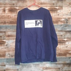 Hanes mark twain long sleeve shirt XL